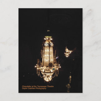 Carte Postale Lustre au Tennessee Theatre