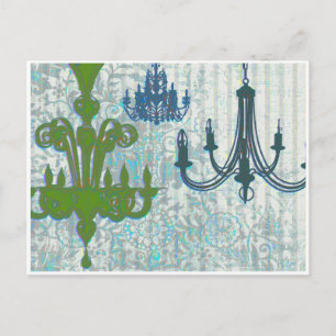 Carte Postale Lustres