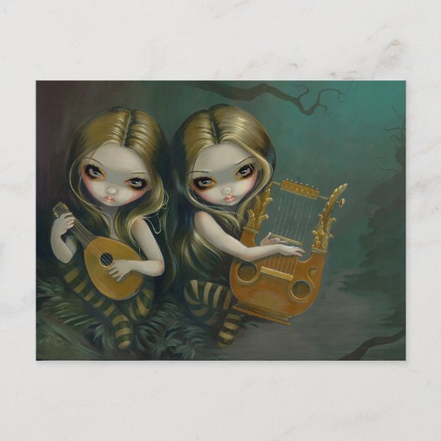 Carte postale "Lute and Lyre" (Devant)