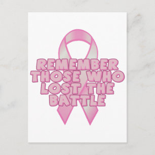 Carte Postale Lutte contre le cancer du sein