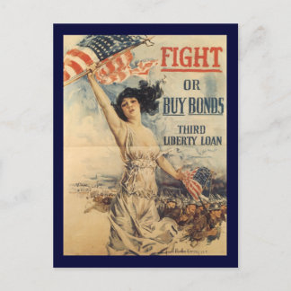 Carte Postale Lutter contre la Seconde Guerre mondiale