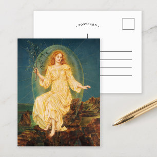 Carte Postale Lux à Tenebris   Evelyn De Morgan