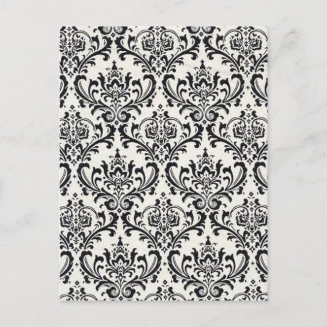 CARTE POSTALE LUXE NOIR ET BLANC 2 (Devant)