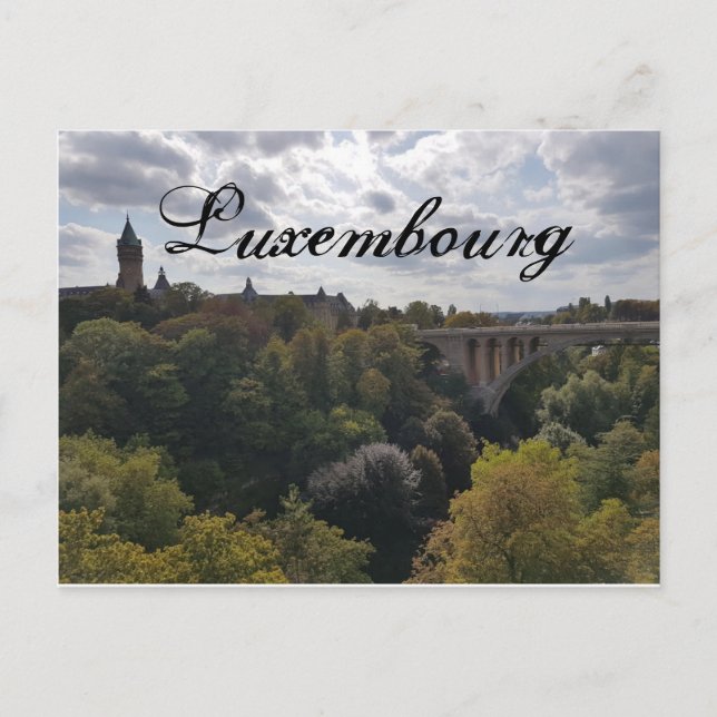 Carte postale Luxembourg (Devant)
