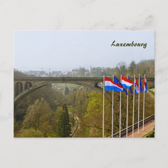 Carte Postale Luxembourg (Devant)