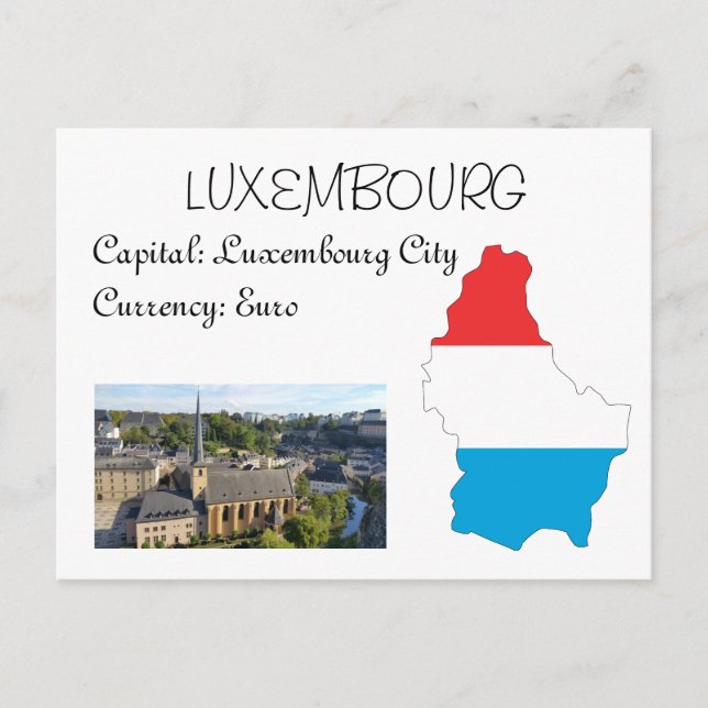 Carte Postale Luxembourg (Devant)