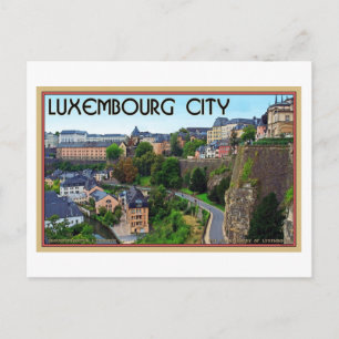 Carte Postale Luxembourg City