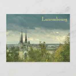Carte Postale Luxembourg nuageux
