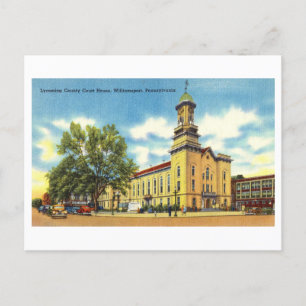 Carte Postale Lycoming County Court House à Williamsport, Penn.