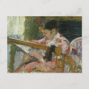Carte Postale Lydia Dans Un Char À Tapisserie, Mary Cassatt