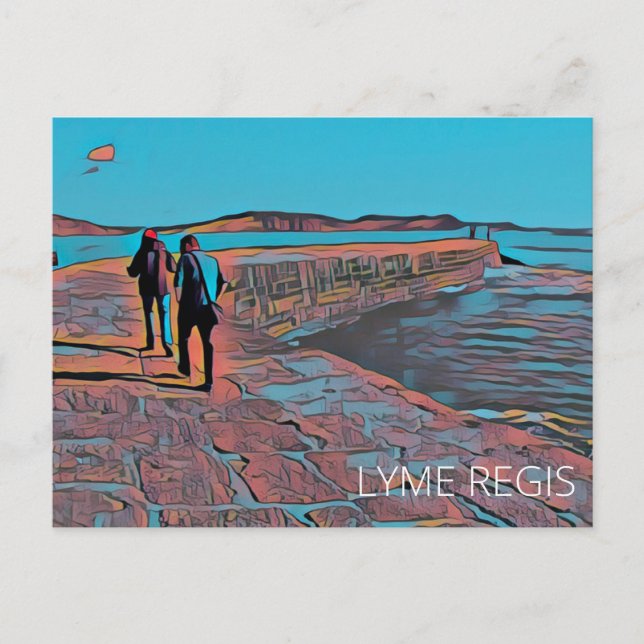 Carte Postale Lyme Regis (Devant)