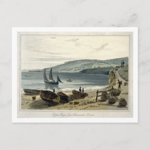 Carte Postale Lyme Regis, de Charmouth, Dorset, de "A Voyage
