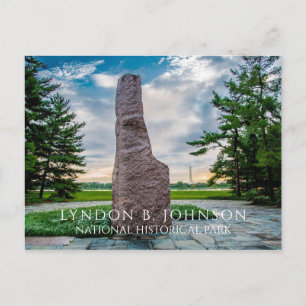 Carte Postale Lyndon B. Johnson Monolith, Memorial Grove