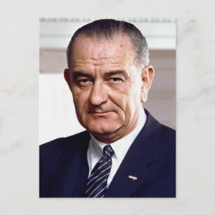 Carte Postale Lyndon Baines Johnson, président de POSTCARD