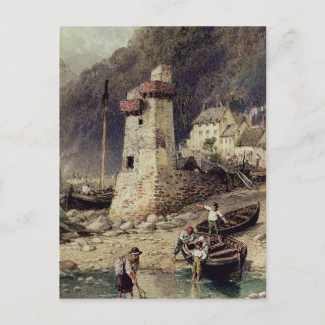 Carte Postale Lynmouth, Devonshire (Devant)