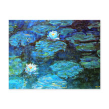 Lys d'eau (bleu) par Claude Monet