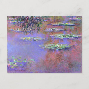Carte Postale Lys d'eau Claude Monet
