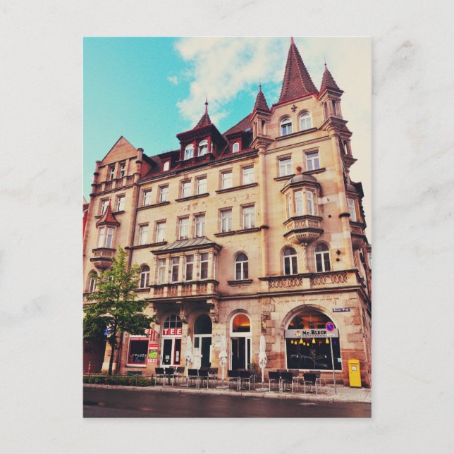Carte Postale M. Bleck - Friedrich-Ebert-Platz, Nuremberg (Devant)