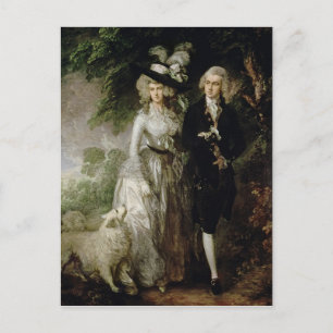 Carte Postale M. et Mme William Hallett, c.1785