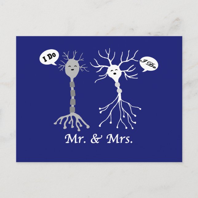 Carte Postale M. & Mme Neurone (Devant)