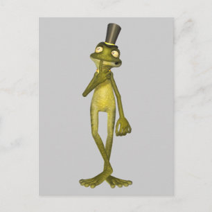 Carte Postale M. Warts la grenouille à caricatures