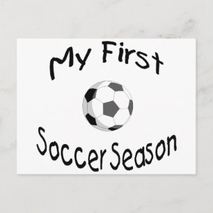 Carte Postale Ma 1ère saison de football