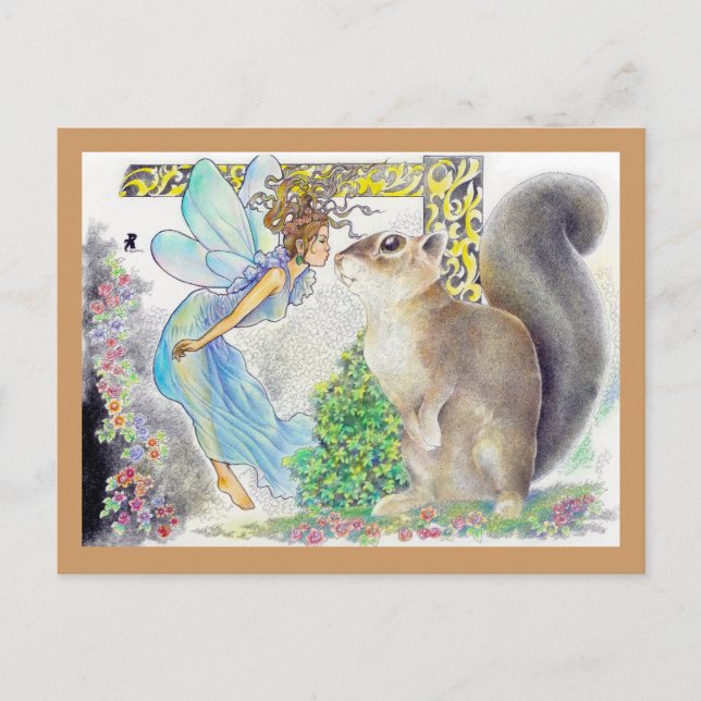 Carte Postale ma fantaisie tropicale (Devant)