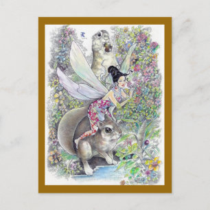 Carte Postale ma fantaisie tropicale