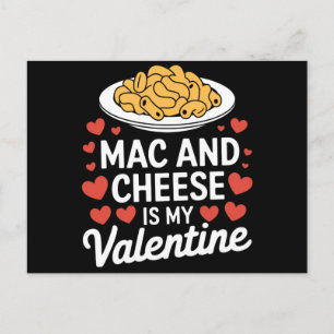 Carte Postale Mac Et Fromage Valentine Mac n Cheese Lover Cadeau