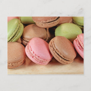 Carte Postale Macaron