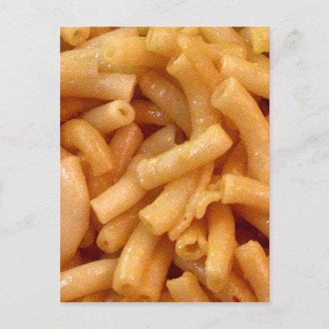 Carte Postale Macaroni et fromage (Devant)