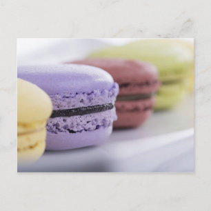 Carte Postale Macarons