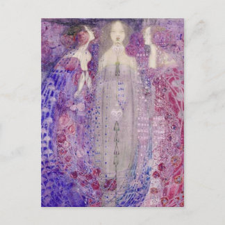 Carte Postale MacDonald Art Nouveau Les Trois Parfums