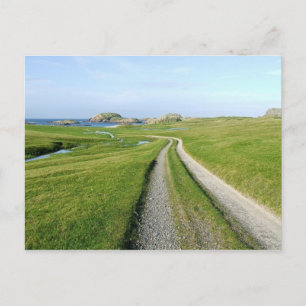 Carte Postale Machair, Ile d'Iona