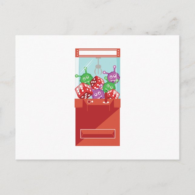 Carte Postale Machine à fractionnement (Devant)