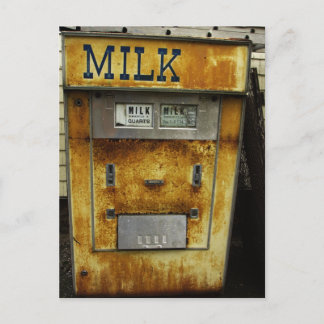 Carte Postale Machine à lait antique