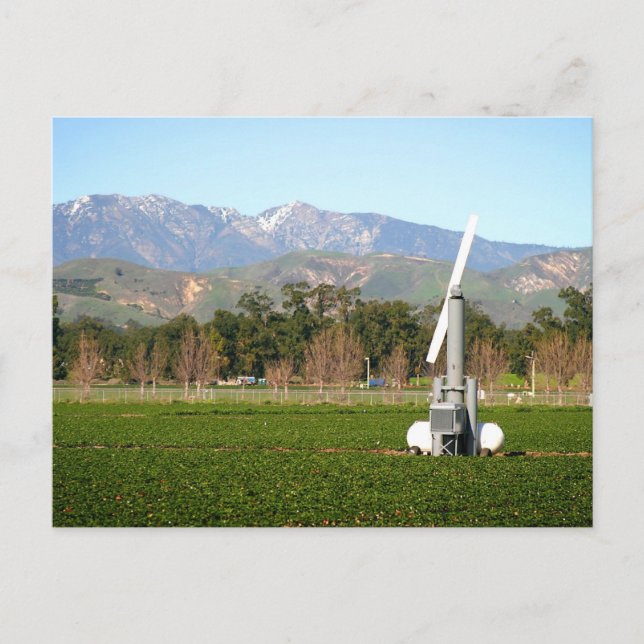 Carte Postale machine à vent (Devant)