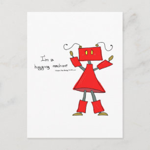 Carte Postale Machine de blocage