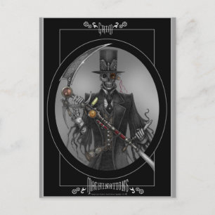 Carte Postale Machines Grim