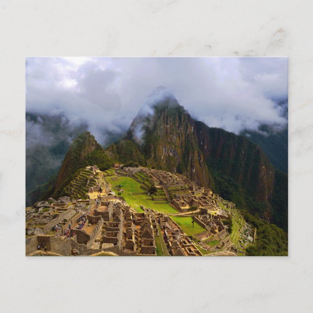 Carte Postale Machu Picchu Overlook, Pérou (Devant)
