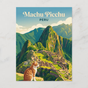 Carte Postale Machu Picchu Pérou