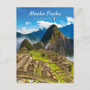 Carte Postale Machu Picchu, Pérou - Ruines de la citadelle inca