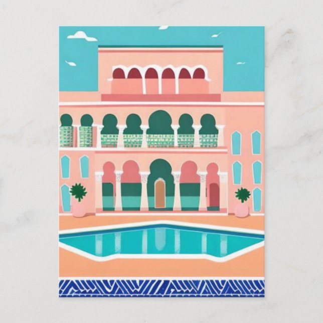 Carte Postale Macocco Marrakech (Devant)