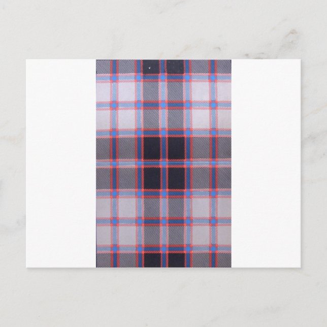 CARTE POSTALE MACPHERSON CHASSE TARTAN (Devant)