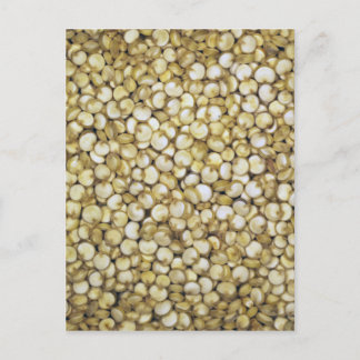 Carte Postale Macro des grains de quinoa