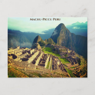 Carte Postale Macu-Piccu Pérou
