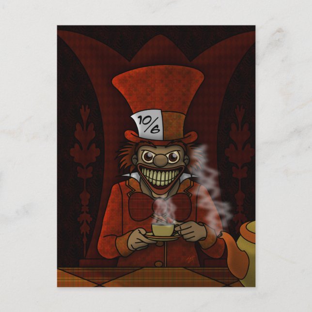 Carte postale Mad Hatter (Devant)