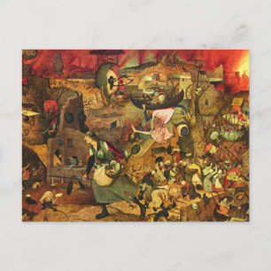 Carte Postale Mad Meg Par Hieronymus Bosch