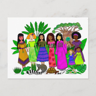 Carte postale Madagascar internationale