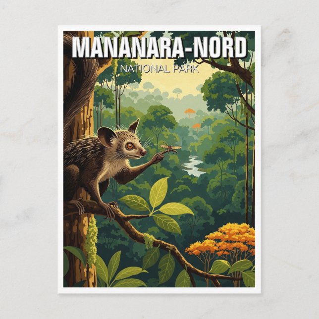 Carte Postale Madagascar Mananara-Nord National Park Travel (Devant)